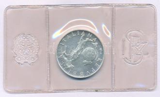 Olaszország 1986R 500L Ag "1986-os világbajnokság" eredeti lezárt fóliacsomagolásban és mű...