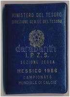 Olaszország 1986R 500L Ag "1986-os világbajnokság" eredeti lezárt fóliacsomagolásban és mű...