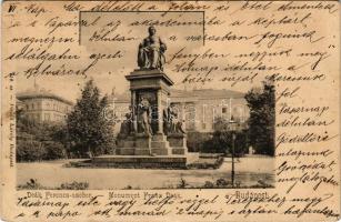 Budapest V. Deák Ferenc szobor. Divald Károly 112. sz. (fl)