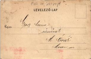 Budapest V. Deák Ferenc szobor. Divald Károly 112. sz. (fl)