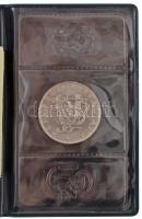 Olaszország 1985R 500L Ag "Európai zene éve" eredeti lezárt fóliacsomagolásban és műanyag dísztokban, tanúsítvánnyal T:UNC Italy 1985R 500 Lire Ag "European Year of the Music" in original sealed foil packing and in plastic decorative case, with certificate C:UNC Krause KM#117