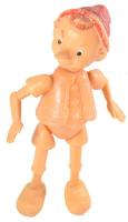 Műanyag Pinoccio figura, m: 22 cm