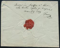 1839 Portós levél "BRESNITZ" - Pápa (Gudlin 400 p)