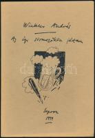 Winkler András: Az égi sörmezőkön jártam. Sopron, 1999, Hillebrand Nyomda. Kiadói papírkötés, jó állapotban.