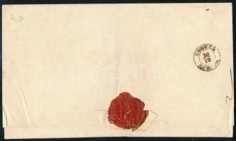 1848 Hivatalos levél "HALMI" - "UNGVÁR"