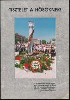 Burkon László (szerk.): Tisztelet a hősöknek! Szombathely, 1996. Kiadói papírkötés, jó állapotban.  A második világháborúban elhunyt Vas megyei áldozatoknak, hősöknek állít emléket a különleges, nehezen fellelhető kiadvány. 186 település emlékműve és emléktáblája - rajtuk sok ezer névvel - szerepel a kötetben, külön érték a kétszáznál több fotó. A második világháború befejeződésének fél évszázados jubileumára, 1995-re időzítették a megjelenést, ám megfelelő kiadó híján ez meghiúsult. Végül egy év csúszással, a millecentenáriumi év, 1996 végén látott napvilágot.