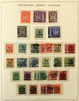 Deutsches Reich 1872-1945 Gyűjtemény színváltozatokkal, perfinekkel, ívszéli jelzésekkel, helyenként...