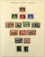 Deutsches Reich 1872-1945 Gyűjtemény színváltozatokkal, perfinekkel, ívszéli jelzésekkel, helyenként...