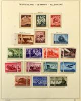 Deutsches Reich 1872-1945 Gyűjtemény színváltozatokkal, perfinekkel, ívszéli jelzésekkel, helyenként...