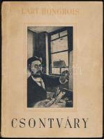 Csontváry. L'Art Hongrois. 33 planches dont une en couleurs. Introduction de Francois Gachot. Bp., Singer és Wolfner. Kiadói papírkötés, gerinc sérült, kopottas állapotban.