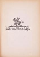 Gárdonyi Géza: Egri csillagok. I-II. köt. [Egy kötetben.] Biczó András rajzaival. Bp., 1944, Dante, ...