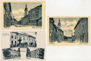 Csáktornya, Cakovec - 3 db RÉGI város képeslap / 3 pre-1945 town postcards