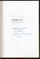 Barsi Balázs - Keppel Márton: Szombat esti elmélkedések. Barsi Balázs által DEDIKÁLT! 2012, Temesvár...
