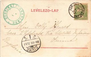 1904 Dobsina, Dobschau; Jégbarlang, belső. Fejér E. kiadása / Eishöhle / ice cave, interior