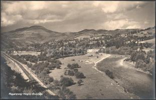 ca 1940 Királyhágó, Erdély. nagy méretű turisztikai fotó, eredeti nagyítás, eredeti kézi feliratozással 40x25 cm