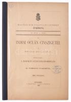 Dr. Posewitz Tivadar: Az Indiai óceán cinszigetei. I. Bangka geológiája. Függelékül: A borneói gyémántelőfordúlás. A Magyar Kir. Földtani Intézet Évkönyve VII. köt. 4 füzet. Bp., 1885, Légrády-ny., (3) p.+ 146-180 p.+ 2 litho t (egy kihajtható, ). Fűzve, kiadói papírkötésben, védőkötésben