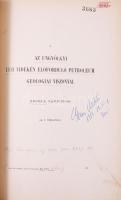 Gesell Sándor: Az ungvölgyi Luh vidékén előforduló petróleum geológiai viszonyai.



(Az V. tábl...