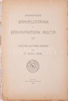 Veress Endre: Hunyadmegye bányászatának és bányaiparának múltja. Levéltári kutatásai alapján írta ? ...