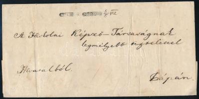 1842 Hivatalos levél "NAGY.KEND" - Pápa