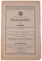 Madari Kreybig Lajos, Dr.: Magyar tájak talajismereti és termeléstechnikai leirása. I. Rész. A Tiszántúl. 2 drb. 1 : 200.000 léptékű tájegységtérképpel, XII. táblázattal és 16 ábrával. Budapest, 1944. M. Kir. Földtani Intézet (Attila-nyomda). VIII, 219, [3] p., 8 mell. (táblázatok V-XII.), 2 térkép (1 kihajtható, színes, 42 x 54cm, A talajismereti felvételek és térképkiadások állása 1943. szeptember hóban és 1 kihajtható, színes, 97 x 108 cm, A Tiszántúl talajtájegységei), Kiadói papírborítóval
