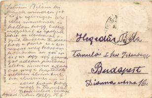 1915 Piski, Simeria; híd és csárda 1848-ból. Vasúti levelezőlapárusítás 4216. / bridge, inn from 184...