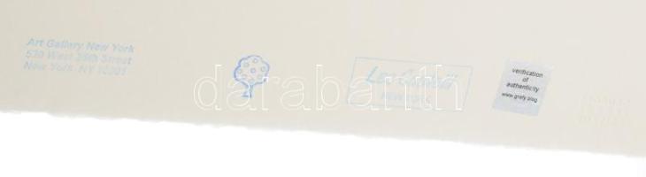 Andy Warhol (1928-1987): Golden Gate. Ofszet litográfia, papír, jelzett a nyomaton. Kézzel sorszámoz...