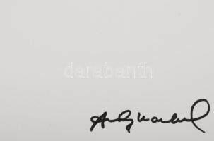 Andy Warhol (1928-1987): Coca cola . Ofszet litográfia, papír, jelzett a nyomaton. Kézzel sorszámozo...