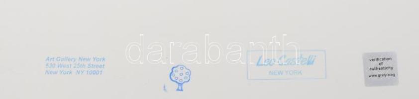 Andy Warhol (1928-1987): Macintosh . Ofszet litográfia, papír, jelzett a nyomaton. Kézzel sorszámozo...