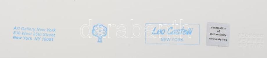 Andy Warhol (1928-1987): Mickey Mouse. Ofszet litográfia, papír, jelzett a nyomaton. Kézzel sorszámo...