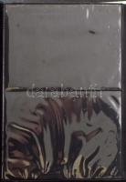 208 férőhelyes képeslap vagy fotó berakó album, laponként 4 hellyel / postcard album with 208 places