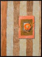 200 férőhelyes képeslap vagy fotó berakó album, laponként 4 hellyel / postcard album with 200 places