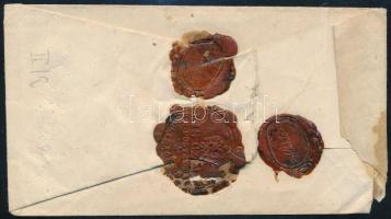 1845 Franco levél "KIS-CZELL" - Pápa