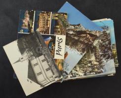 100 db MODERN külföldi város képeslap / 100 modern foreign town postcards
