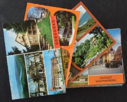 100 db MODERN magyarországi város képeslap / 100 modern Hungarian town postcards