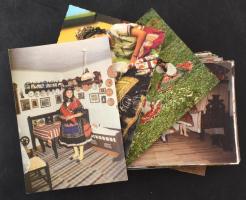 100 db MODERN magyar népviselet képeslap / 100 modern Hungarian folklore postcards
