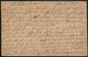 SHS 1919 Díjjegyes levelezőlap Altenmarktra, majd továbbküldve Bécsbe, Bodor vizsgálójellel