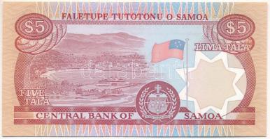 Szamoa DN(1985) 5T "B804004" T:UNC hullámos papír
Samoa ND(1985) 5 Tala "B804004&quo...