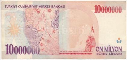 Törökország 1999. 10.000.000L "G34 493070" T:F szép papír
Turkey 1999. 10.000.000 Lira &q...