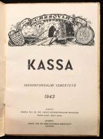1943 Kassa Idegenforgalmi ismertető csak képes oldalakkal, Kassa, Wiko. Kiadói papírkötésben