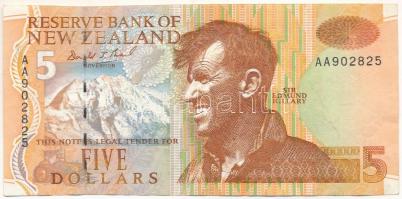 Új-Zéland 1992. 5$ T:F New Zealand 1992. 5 Dollars C:F Krause P#?177