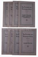 Das Ferrolsche neue Rechnungsverhafen. 8 Briefe. [8 füzet. Teljes!] Kolberg [Kołobrzeg], é.n., Dr. J...