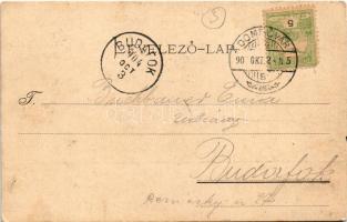 1904 Dombóvár, Szolgabíróság, hintó (EB)