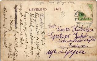 Lippa, Lipova; Maros folyó, árvíz. / Mures river, flood. photo (Rb)