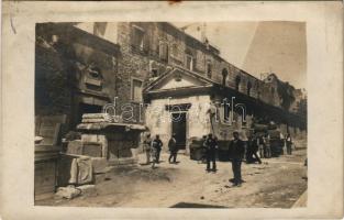 1913 Split, Spalato; Régészeti múzeum / Archaeological Museum. photo (fl)