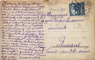 1913 Split, Spalato; Régészeti múzeum / Archaeological Museum. photo (fl)