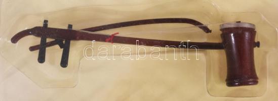 2 db mini hangszer, eredeti dobozában: eur-ko, gong Kb 9x12 cm