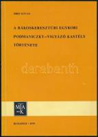Bibó István: A rákoskeresztúri egykori Podmaniczky-Vigyázó kastély története. A Magyar Tudományos Akadémia Könyvtárának közleményei - Új sorozat 8. (83.) sz. Bp., 1979, MTA Könyvtára, 84+(6) p. Fekete-fehér fotókkal illusztrálva. Kiadói papírkötés. Megjelent 800 példányban.