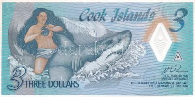 Cook-szigetek 2021. 3$ T:UNC Cook Islands 2021. 3 Dollars C:UNC