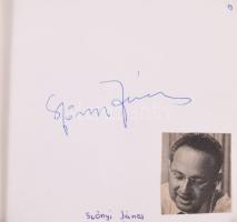 Autogramgyűjtemény, többek között Bessenyei Ferenc, Kautzky József, Szőnyi János, Voith Ági, Bodrogi Gyula, Máté Péter, Bán György, Markos József, Vitár Róbert, Bárdy György, Zsolnai Hédi, Verebély Iván, Viola Mihály, Váradi Hédi, Ernyei Béla, Sinkó László, Pécsi Ildikó és mások aláírásával