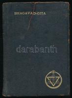 The Bhagavad-gita. The Book of Devotion. Dialogue Between Krishna, Lord of Devotion, and Arjuna, Prince of India. From the Sanskrit by William [Quan] Judge. Los Angeles, 1920, United Lodge of Theosophists. Angol nyelven. Aranyozott egészbőr-kötésben, sérült borítóval.